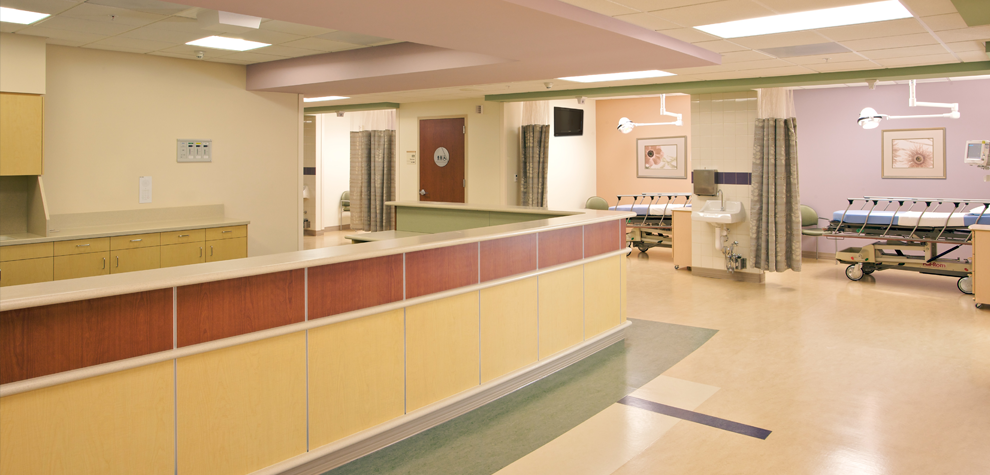 St. Jude Southwest Patient Care Tower Emergency Room Bays